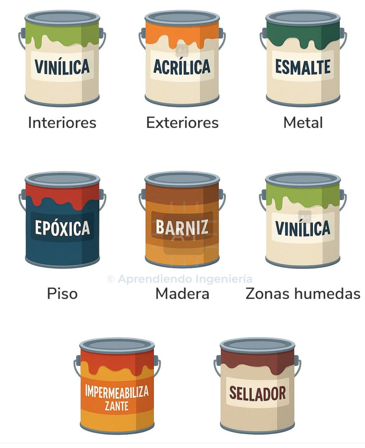Pinturas para casa de todo tipo